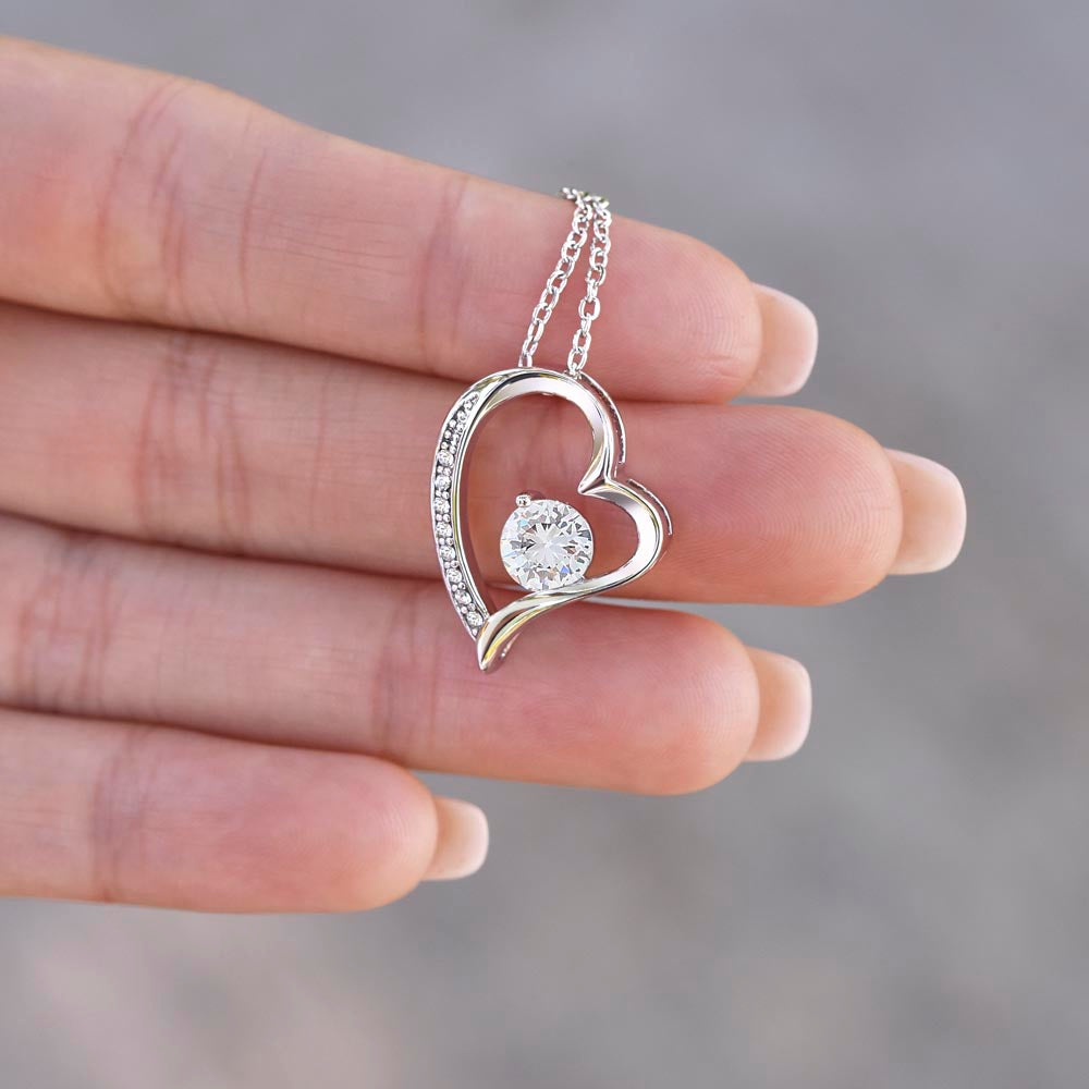 To My Gorgeous Wife - Meeting You Was Fate - Forever Love Necklace