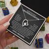To My Granddaughter Necklace - Journey In Life - Gift For Granddaughter From Grandpa