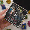 To My Wife From Husband - The Day I Met You - Forever Love Necklace