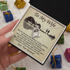 Wife The Beat Of My Heart - Forever Love Necklace - Gift For Wife From Husband