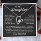 Daughter Believe In Yourself - Forever Love Necklace - Gift For Daughter From Dad