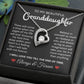 To My Granddaughter - Believe In Yourself - Forever Love Necklace