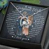 Wife Falling In Love With You - Gift For Wife From Husband - Forever Love Necklace
