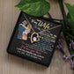 To My Wife From Husband - The Day I Met You - Forever Love Necklace