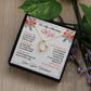 To My Wife - I Choose You - Forever Love Necklace - Romantic Gift for Wife
