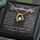To My Granddaughter - Believe In Yourself - Forever Love Necklace