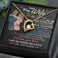 To My Wife From Husband - The Day I Met You - Forever Love Necklace