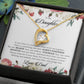 To My Daughter - When We're Not Together - Forever Love Necklace