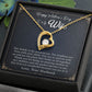 To My Wife - Amazing Mother - Forever Love Necklace